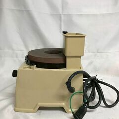 【北見市発】マキタ makita 刃物研磨機 9820 1994年製 白 砥石 (D6597awraYM)の画像