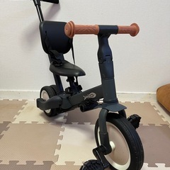 4way キックバイク 三輪車の画像