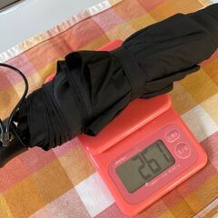used 折りたたみ傘　黒　③の画像