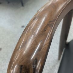 【上質なデザインチェア】 ダイニングチェア 関家具 DC MANTA マンタ ウォールナット chair イス 椅子：ウォールナット/ブラックの画像
