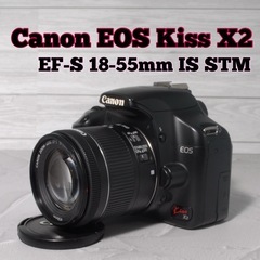 動作確認済】Canon EOS Kiss X2 EF-S 18-55mm STM レンズキット