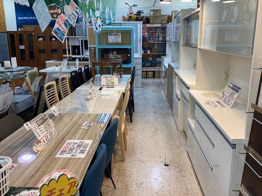 愛品館 江戸川店 】2枚スライド扉キッチンボード リガーレ160 NITORI 