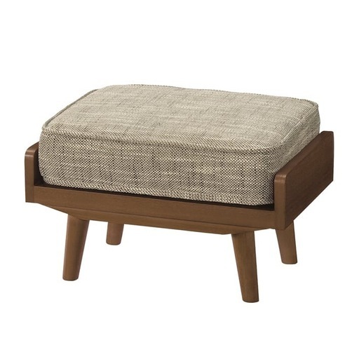 unico 　ALBERO(アルベロ)　カバーリングオットマン ウォールナットカラー