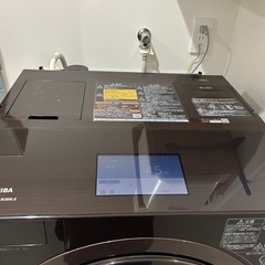 TOSHIBA 東芝　ドラム式洗濯機の画像