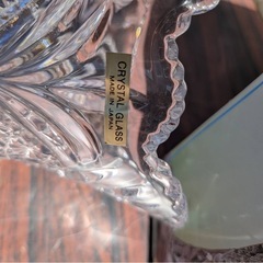 Crystal FlowerVase クリスタルガラス 花瓶 花器 フラワーベースの画像