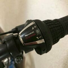 【北見市発】HOOVER 自転車 F20X99015 6段変速 26インチ 青 (E3626sxw)の画像