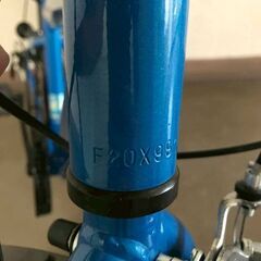 【北見市発】HOOVER 自転車 F20X99015 6段変速 26インチ 青 (E3626sxw)の画像
