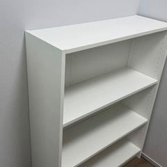本棚　白の画像