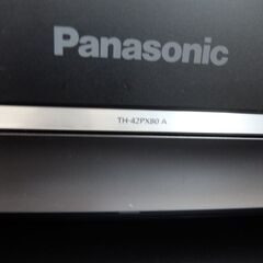 予定あり　パナソニック　４２インチ　プラズマテレビ　DENONテレビ台の画像