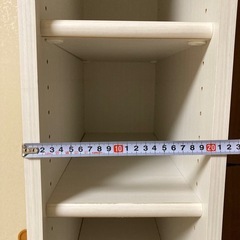 【中古・0円】スリムカラーボックス（ハイタイプ）の画像