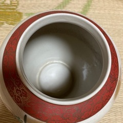 九谷焼　花器　菊の画像