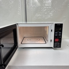 I368 🌈 ELSONIC 電子レンジ 600Ｗ ヘルツフリー ⭐ 動作確認済 ⭐ クリーニングの画像