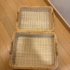 カゴトレイ　バスケット　２個