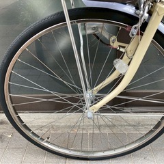 電動自転車 3515 ヤマハ PAS 26インチ アイボリーの画像