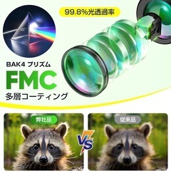 双眼鏡 防水防塵 20倍の画像