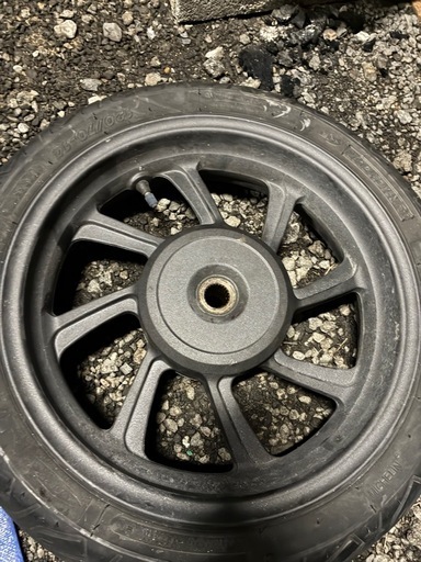 ◇美品ホンダpcx純正リアホイール綺麗リム曲がり無しバルブ使用可能