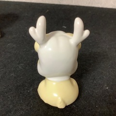 不二家　ペコちゃん　ホワイト　ペコポコ　クリスマス　陶器フィギュアの画像