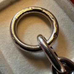 【極希少】70s HERMES エルメス シェーヌダンクル 筆記体 MM16コマの画像