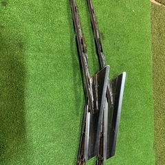ワイパー羽根 全長約37cm ステンレス 右向き2枚セット トラック 羽根の画像