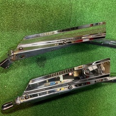 ワイパー羽根 全長約37cm ステンレス 右向き2枚セット トラック 羽根の画像