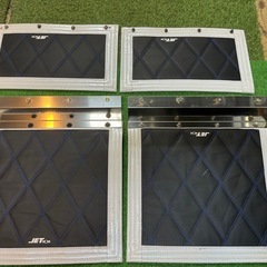 ジェットイノウエ 2ｔ車 泥除け 1台分 青/白 4枚組 デコトラ トラック ジェットイノウエ 2t車 泥除け 1台分 青/白 4枚組 デコトラ トラック