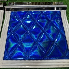 ジェットイノウエ 2ｔ車 泥除け 1台分 青/白 4枚組 デコトラ トラック ジェットイノウエ 2t車 泥除け 1台分 青/白 4枚組 デコトラ トラック