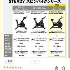 中古　室内自転車 STEADY ステディ ST128の画像