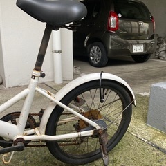 三石製折りたたみ自転車の画像