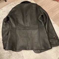 新品ブランドレザージャケットＬサイズの画像