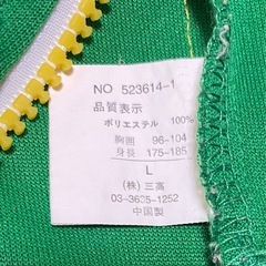 SPORTSWEAR Greenジャージの画像