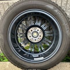 185/60R15 【2022年製】ヨコハマ アイスガード iG60スタッドレス+Weds VELVA AGUDO 5H-100 15インチホイール×4本セット シエンタ等 の画像