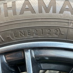 185/60R15 【2022年製】ヨコハマ アイスガード iG60スタッドレス+Weds VELVA AGUDO 5H-100 15インチホイール×4本セット シエンタ等 の画像