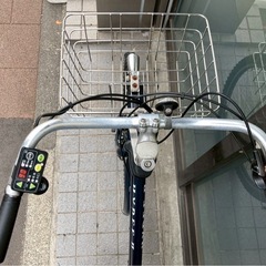 電動自転車 3522 ブリヂストン HYDEE Ⅱ 26インチ ネイビーの画像