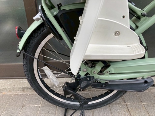 電動自転車 3477 ブリヂストン ビッケモブ 24/20インチ ミントグリーン