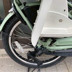 電動自転車 3477 ブリヂストン ビッケモブ　24/20インチ ミントグリーンの画像