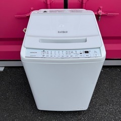 T125★2022年製　日立　縦型全自動洗濯機　8㌔ の画像