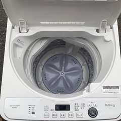 ☆地域限定配達無料★  シャープ冷蔵庫 洗濯機セット割り　の画像