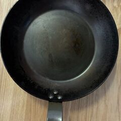 デバイヤーDE BUYERの26センチ鉄フライパンの画像