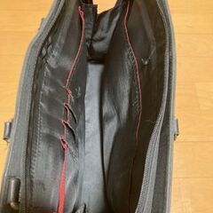 ビジネスバック（黒）中古　ショルダーベルトありの画像