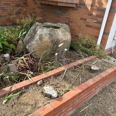 　差し上げます！　　つくばいの画像