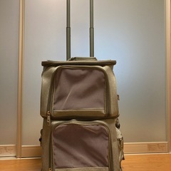ペットキャリー上下2段タイプの画像
