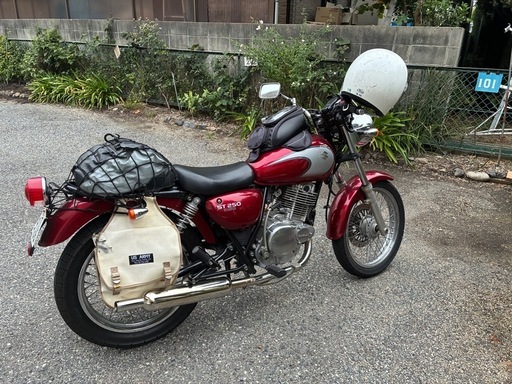 スズキ　ST250  Etype 社外マフラー