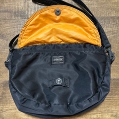 PORTER ポーター　廃盤　ショルダーバッグ　ハーフムーン　黒の画像