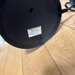 ツインバード ミニ電気スタンドの画像