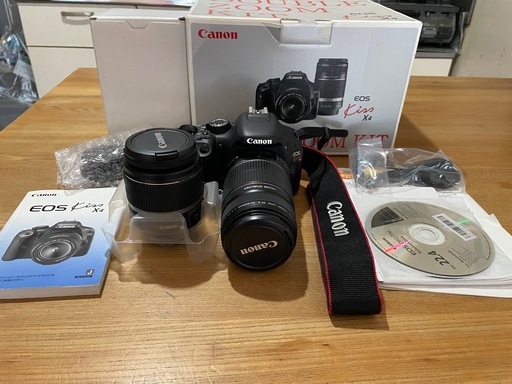 Canon eos kiss x4 ダブルズームキット