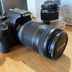 Canon eos kiss x4 ダブルズームキット  の画像
