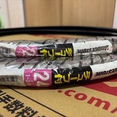 BRIDGESTONE ブリヂストン 自転車チューブ付きタイヤ 24×1-3/8 2本の画像