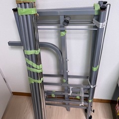 【お取引終了】ツッパリクローゼットハンガーラックの画像