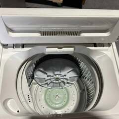 YAMADA 洗濯機 容量4.5kg 2020年製 YWM-T45H1 中古美品 コンパクトの画像