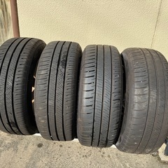 DUNLOP 215/60R16 タイヤ・ホイールセット 4本の画像